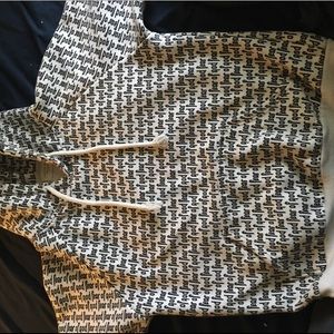 FEAR OF GOD FOG All Over Hoodie White